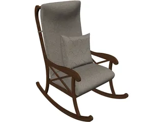 Rocking Chair 3D Model