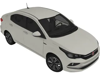 Fiat Cronos (2018) 3D Model