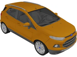 Ford EcoSport (2012) 3D Model