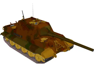 Jagdtiger 1 3D Model