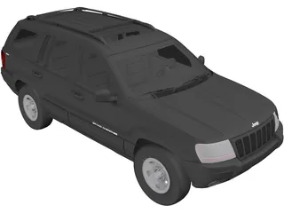 Jeep Grand Cherokee (1999) 3D Model