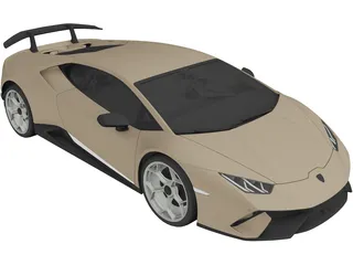 Lamborghini Huracan 3D Model