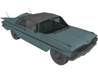 Chevrolet Impala (1963) 3D Model