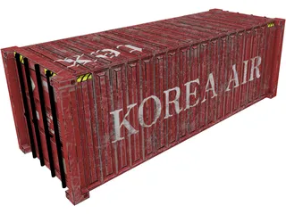 Shipping Container 3D Model