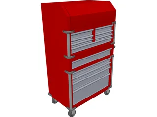 Milwaukee Toolbox 3D Model