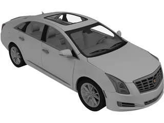 Cadillac XTS (2013) 3D Model