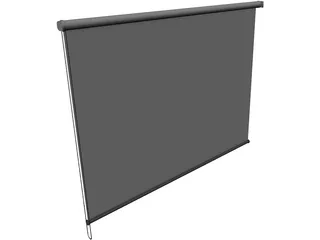 Roller Blinds 3D Model