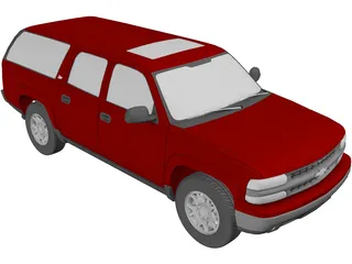 Chevrolet Suburban (2000) 3D Model