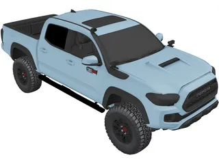 Toyota Tacoma Double Cab (2019) 3D Model