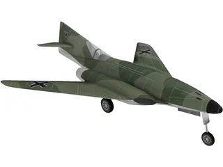 Messerschmidt Me 262 HG III 3D Model