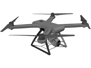 Xiaomi Mi Drone 3D Model