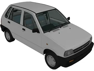 Suzuki Maruti 800 (1986) 3D Model