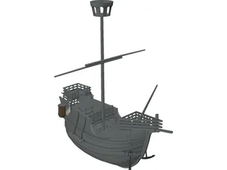 Ship 3D Model