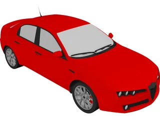 Alfa Romeo 159 Sedan 3D Model