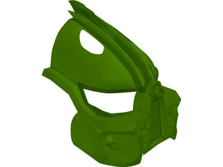 Bionicle Kanohi Miru Nuva Mask 3D Model
