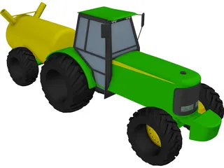 Tractor 3D Model