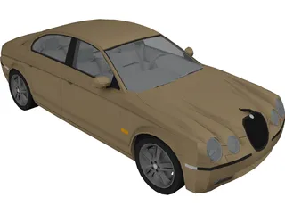 Jaguar S-Type 3D Model