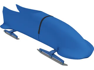 Bobsleigh 3D Model