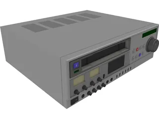 Panasonic AG-7330 S-VHS Pro VTR 3D Model