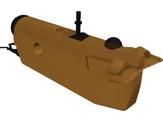 Alliant ROV Submersible 3D Model