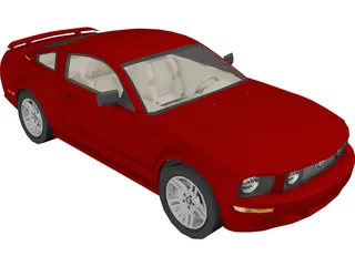 Ford Mustang 3D Model