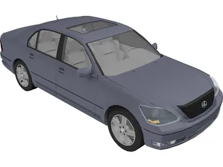 Lexus LS330 3D Model