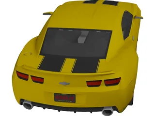 Chevrolet Camaro (2009) 3D Model