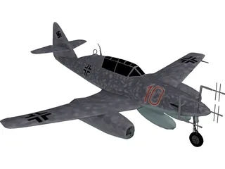 Messerschmidt Me 262 3D Model