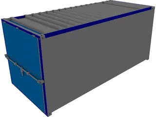 Shipping Container 3D Model