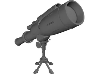 Telescope 3D Model