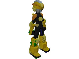 Rockman 3D Model