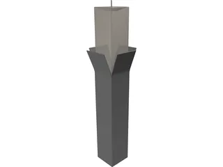 Candle 3D Model