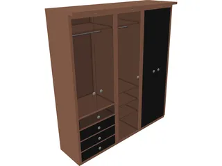 Closet 3D Model