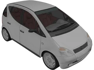 Mercedes-Benz A160 (1997) 3D Model