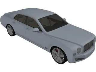Bentley Mulsanne (2010) 3D Model