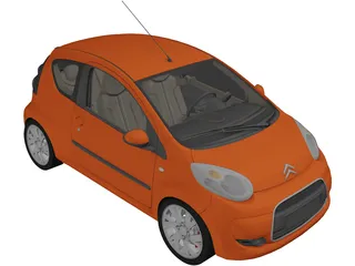 Citroen C1 (2010) 3D Model