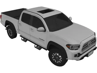 Toyota Tacoma (2020) 3D Model