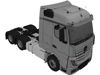 Mercedes-Benz Actros 3D Model