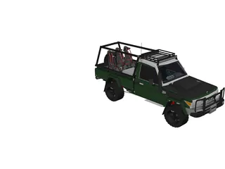 Toyota Land Cruiser FJ40 [Modified] 3D Model