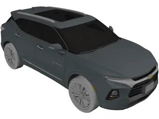 Chevrolet Blazer Premium (2018) 3D Model