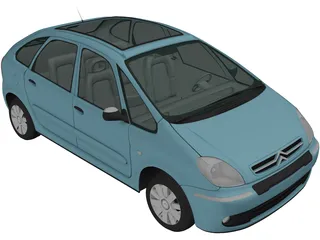 Citroen Xsara Picasso (2004) 3D Model