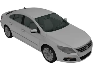 Volkswagen Passat CC (2009) 3D Model