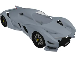 Ultracar 3D Model
