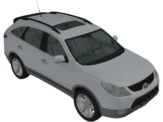 Hyundai ix55 (2011) 3D Model