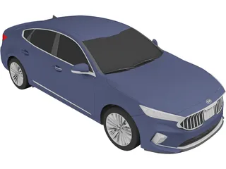 Kia Cadenza (2020) 3D Model