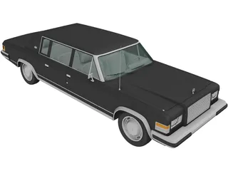 ZIL 4104 (1978) 3D Model