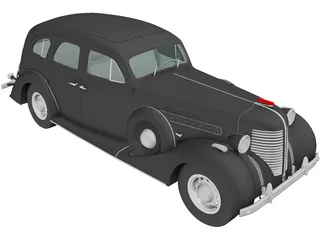 ZIS 101A (1939) 3D Model