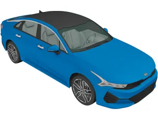 Kia K5 (2019) 3D Model