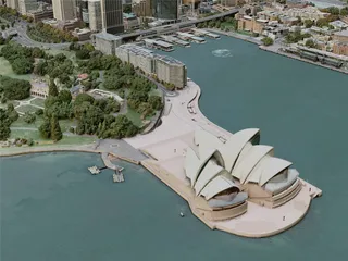 Sydney City, Australia (2020) 3D Model