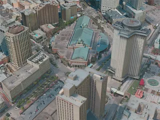 New Orleans City, USA (2020) 3D Model